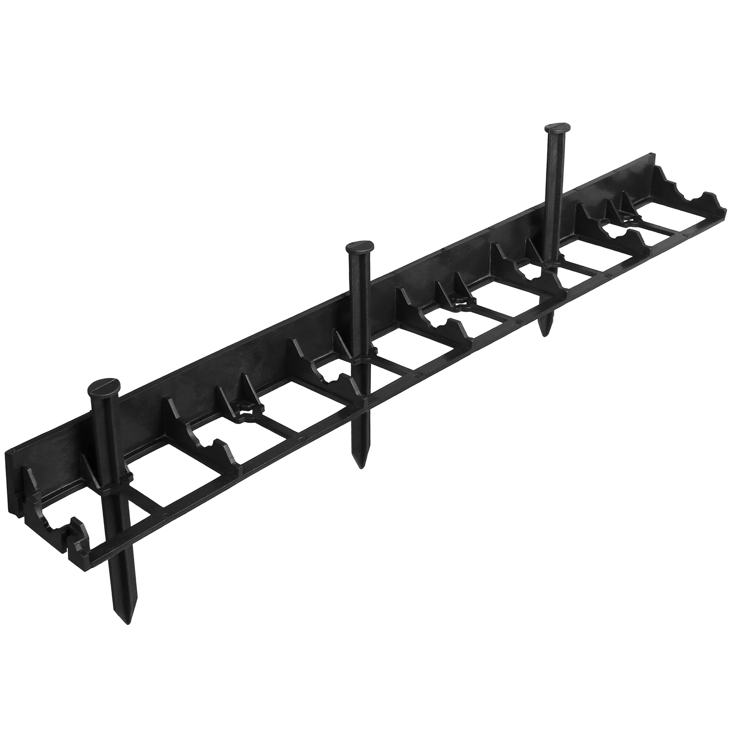 sarcia.eu Geoborder Lawn Edging Land – Paving Stones with Grid/Flower Lawn Mowing Edges (4.5 cm, 8 m)