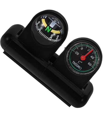 Auto Boot Kompas, Elektronisch Verstelbare Zwenkbare Militaire Marine Bal Nachtzicht Kompas Auto Navigatie Voor Voertuig