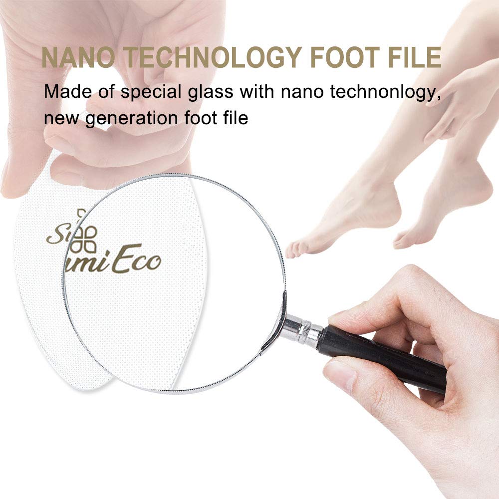 Colossal Innovative Nano Glass Callus Remover Foot File - Coarse Foot Rasp Colossal Foot Scrubber Salon Home Pedicure Foot Care Tool for Soft Feet (1PC): Health & Personal Care