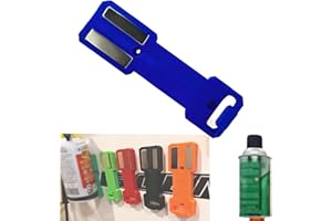 Xiaozuoyue 1Pcs Easy Install Can Organizer Wall MountedRack for Garage, Strong Wall Organizer forToolbox, Workspace, Car, Doo