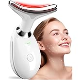 Red Light Therapy Device for Face and Neck Facial Massager, 7 Color Skin Lifting & Firming Face Massager tool, Face Sculpting