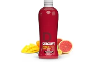 Detoxify – Mega Clean Herbal Detox Cleanse Drink – Full body cleanse detox for women and men - Same day results - Plus sticker