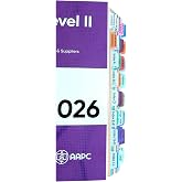 Book Tabs for HCPCS Level II Expert 2026 AAPC Version | Laminated, Color-Coded, Removable, (Book not Included). Includes Blank Tabs and Alignment Card for easy installation