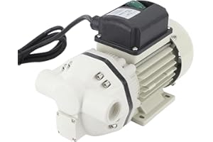 EVTSCan AC 110V 300W Portable Electric Water Pump for IBC Tote, 10.6 GPM High Flow, 33ft Discharge Head, with on Off Switch, 