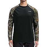 LOOGU Men's UPF 50+ UV Sun Protection SPF Rash Guard Lightweight Long Sleeve Shirts Outdoor for Fishing Hiking Swimming
