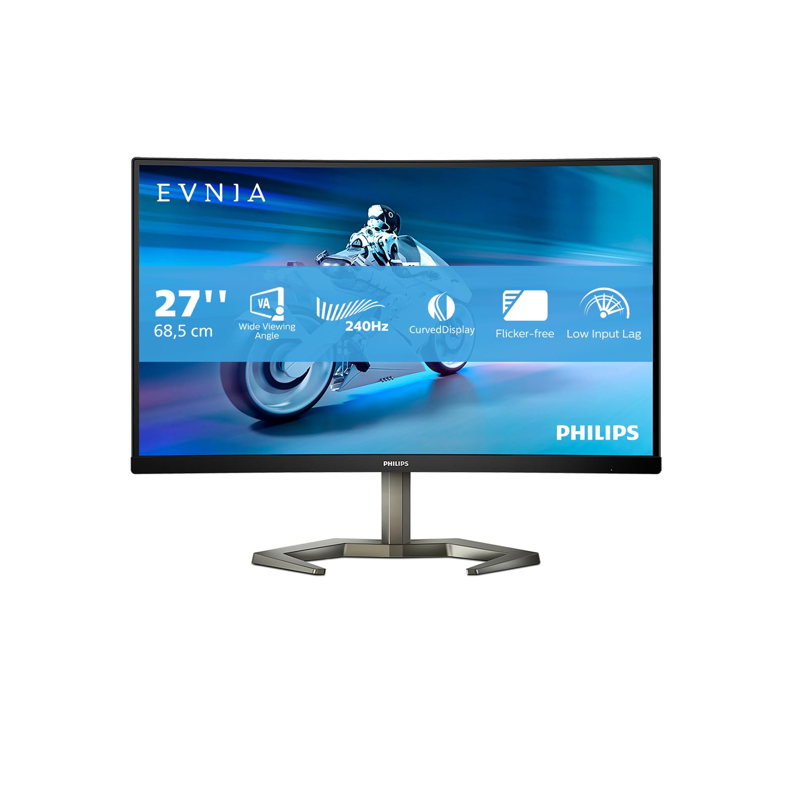 Philips Evnia 27M1C5200W/00 Écran Plat De PC 68,6 Cm (27 ) 1920 X 1080 Pixels Full Hd LCD Noir