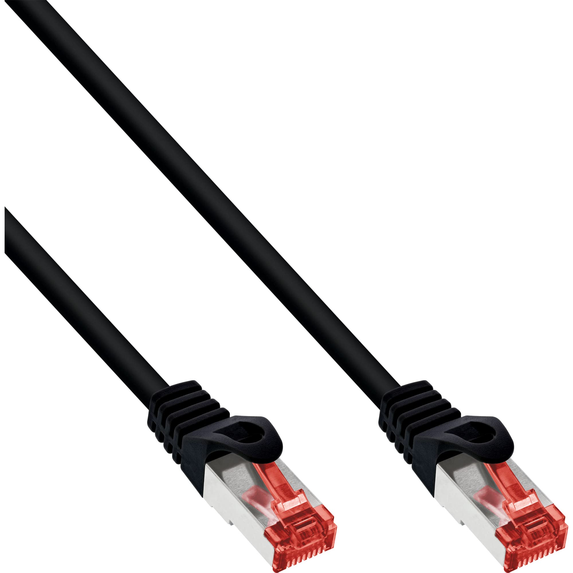 InLine® 76915S S/FTP Patch Cable 250 MHz Halogen Copper Cable ? Black