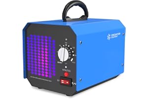 Home Sanitizer Solutions Ozone Generator for Home and Commercial Use - Sterilizes Air with Sanitizing Effect - 10,000mg/h, O3 Air Purifier and Ionizer Machine