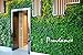Prudance 4 Pockets Vertical Hanging Wall Garden Planter Grow Bags, Wall Mount Planter Grow Pockets for Flowers,Vegetables,Patio Wall Decor,Black, Large