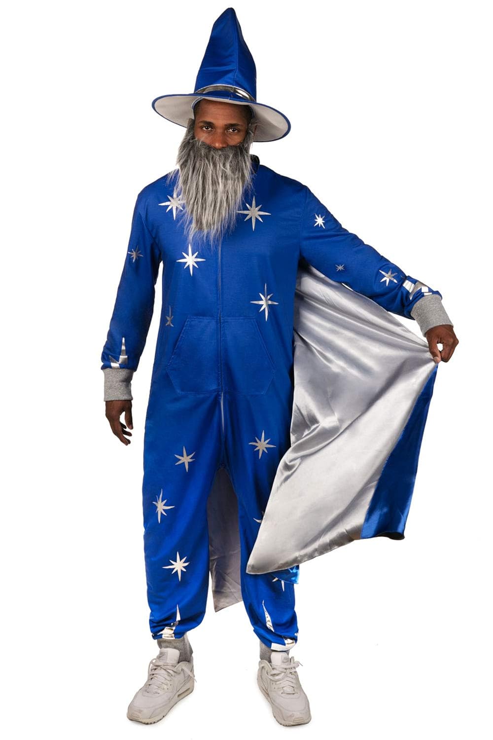 Buy Tipsy Elves’ Men’s Wizard Costume Funny Blue Master of The
