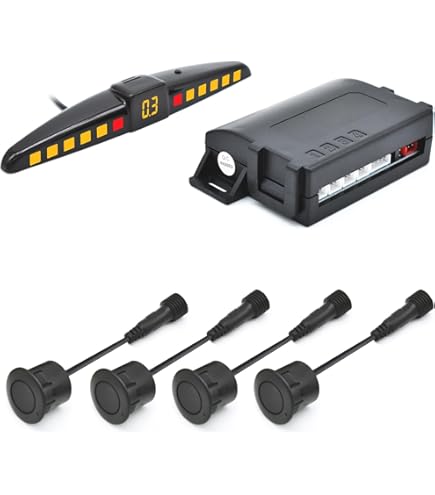 Amazon.com: Car Reversing Sensor 4 Pcs Car Reversing Radar