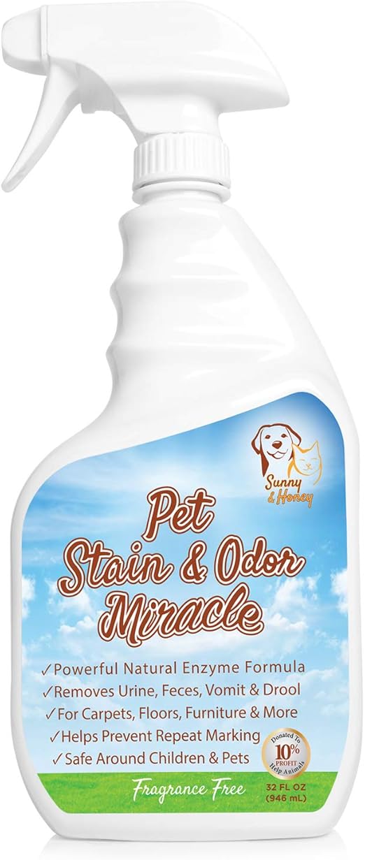 sunny & honey pet stain and odor remover