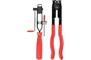 THSAKZO 2PCS CV Boot Clamp Pliers, CV Axle Boot Clamp Pliers With CV Joint Boot Clamp Pliers Car Banding Tools Kit for Most Car