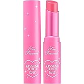 Too Faced Kissing Juicy Tint Lip Balm | Hydrating, Long Lasting Lip Stain for Instant Color + Shine with Juicy Scents, 0.10 Ounce
