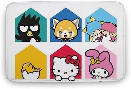 Amazon ポムポムプリン リトルツインスターズ マイメロディ お風呂マット 足ふきマット 玄関マット ドアマット キッチンマット 吸水性 滑り止め付き 丸洗い おしゃれ 人気 キャラクター 40 60 Cm U N ホーム キッチン 通販