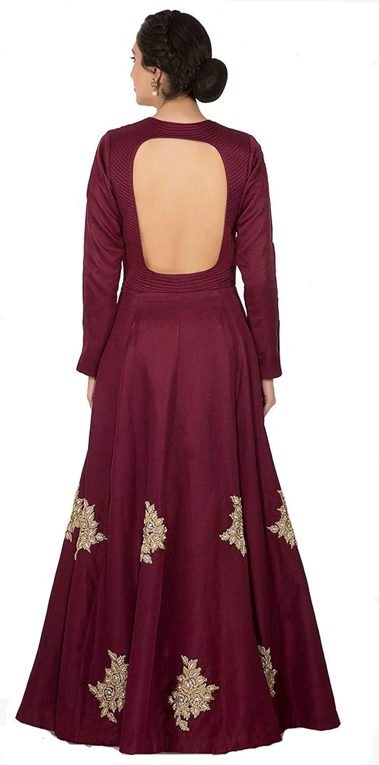 anghan brothers net gowns for women party wear