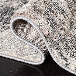 SAFAVIEH Madison Collection 9' x 12' Grey/Beige