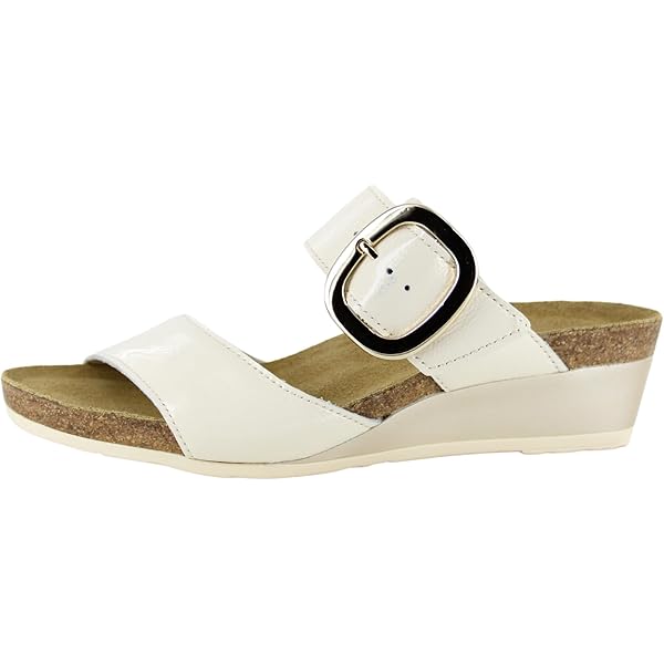 Amazon.com | NAOT Women's Eliana Sandal Soft White Lthr/Khaki