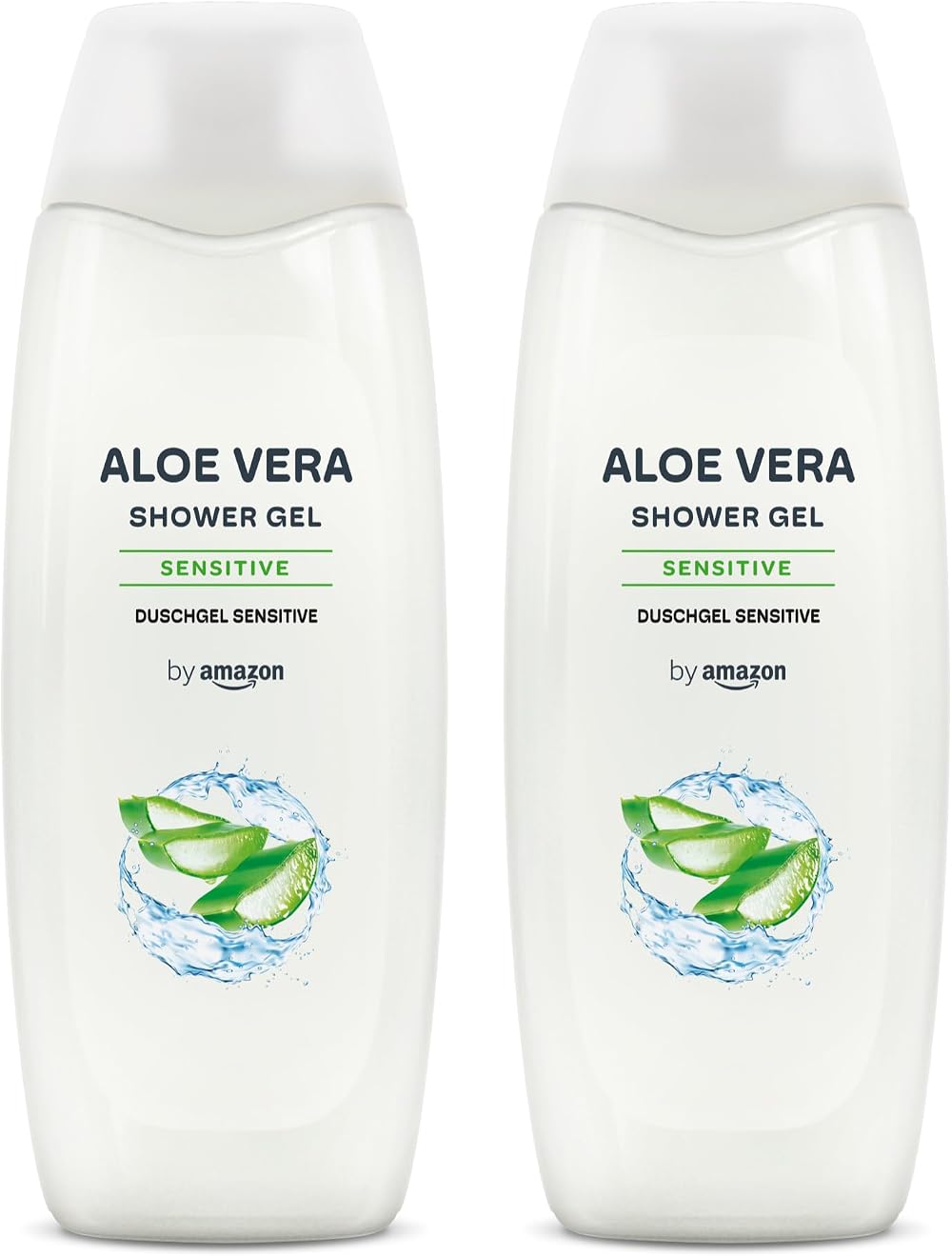 by Amazon Aloe Vera Shower Gel 2 x 500ml Brand New Sealed