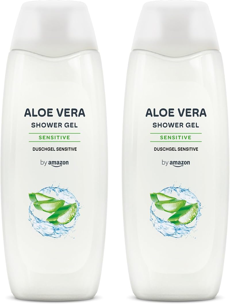by Amazon Aloe Vera Shower Gel 2 x 500ml Brand New Sealed