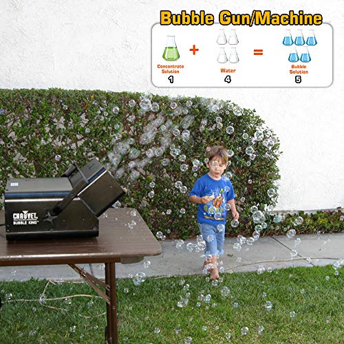 54 Ounce Concentrated Bubble Solution Refill(Can Make 4 Gallon), Big Bottle for Jumbo Giant Bubble Soap Bubble Wand Blower Machine Gun Maker, Bath Time, Summer Outdoor Gift for Girl Boy Kid Child - Thumbnail 3