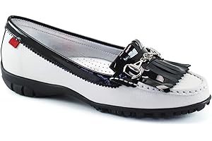 Marc Joseph New York Women's Golf Leather Made in Brazil Lexington Performance Fashion Shoe Moccasin