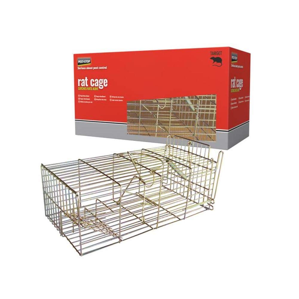 Pest-Stop Rat Cage - For Indoor and outdoor - Durable Reusable Cage - Effective and Humane Rodent Control - Easy and Ready to Use - Galvanized Steel Construction โ image 1