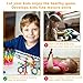 SHAWE Kids Building Block Toy, 90 Pieces Mighty Molecules Big Size STEM Toys, Interlocking Solid PE Plastic Building Sets, Educational Games, Sensory Fidget Toys, Safe Material for Kids