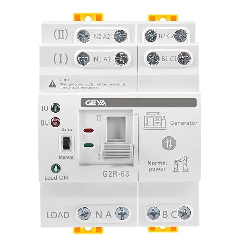 Selector Generator Grid GEYA Mini ATS Automatic Transfer Switch Electrical Selector Switches ...