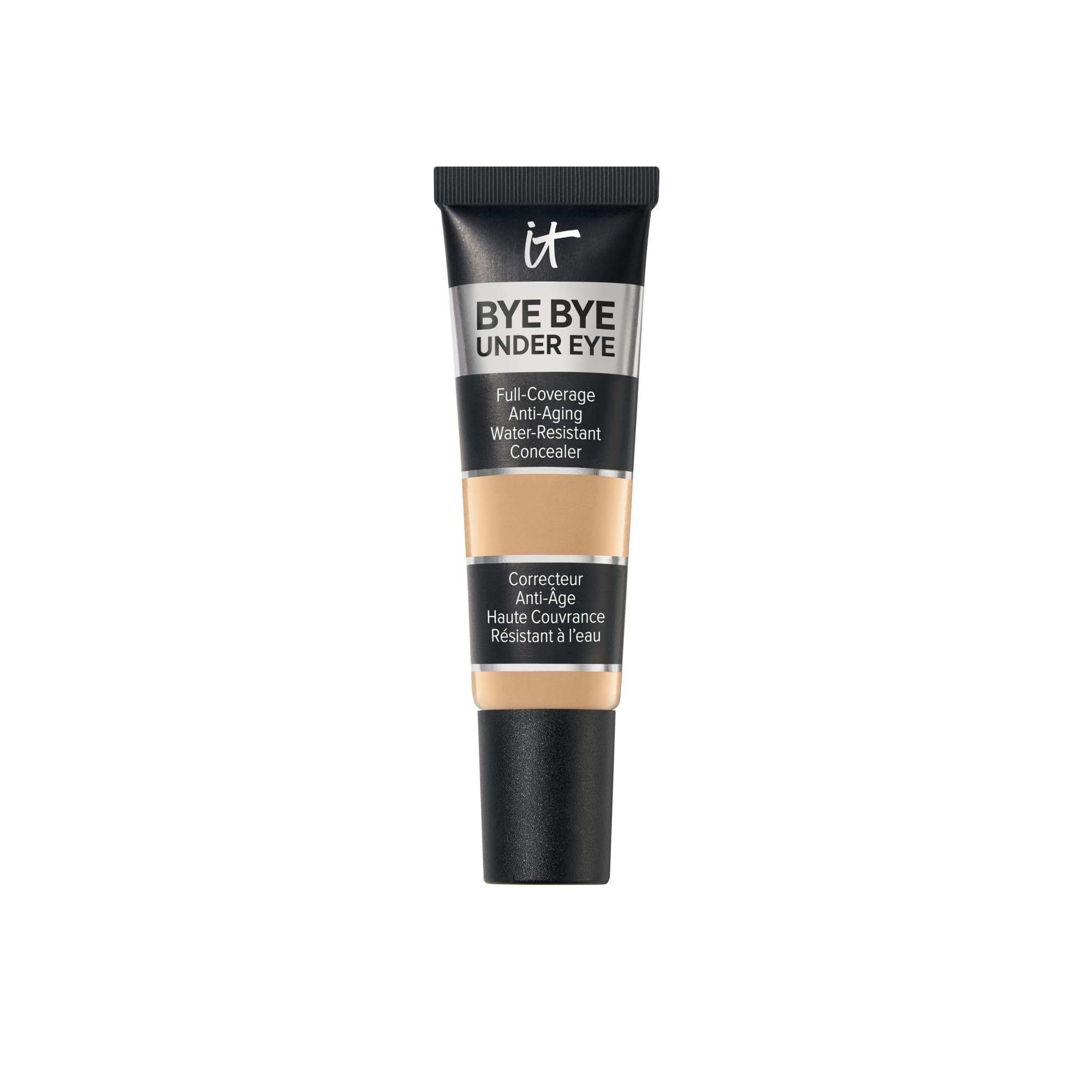 IT Cosmetics Bye Bye Under Eye Concealer, Highly Pigmented and Water-Resistant with Long-Wearing Finish
