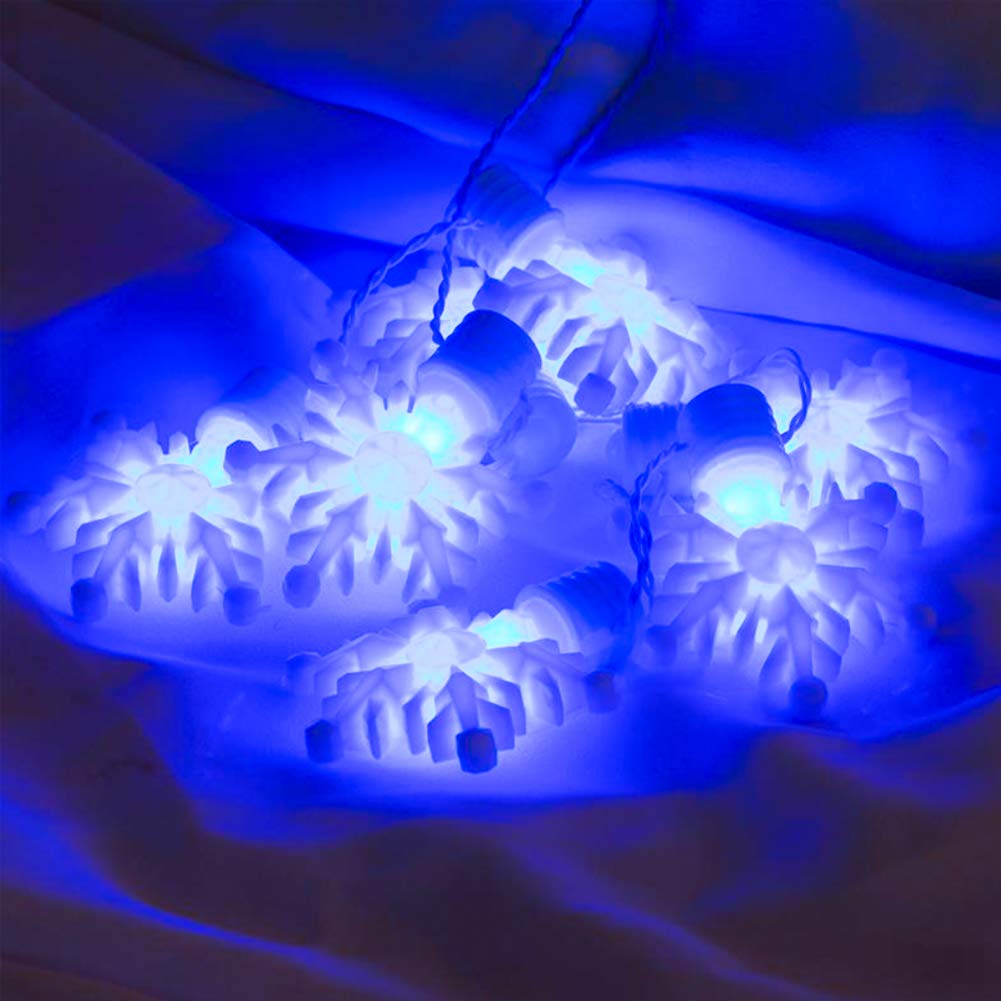 FuturePlusX Snowflake Light-up Necklace, Halloween Snowflake Necklace Flashing Light Up Snowflake Halloween Necklace