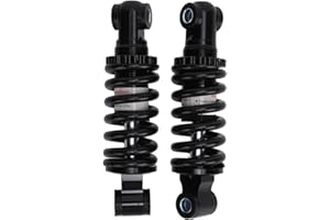 Jiawu 1 Pair Rear Shock Suspension Spring, 125mm Rear Shock Absorber for Electric Bike, Motorcycle, ATV, Scooter, Dirt Bike