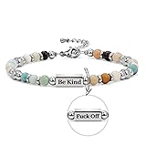 Raicegs Be Kind Fuck Off Bracelet for Women