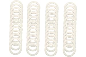 GKZKNG M15x21mm Steel Shim Set 48pcs – Large Diameter Precision Washers 0.1/0.2/0.3/0.5mm for Shaft Spacing, Heavy Equipment, Compatible with M15 Metric Bolts