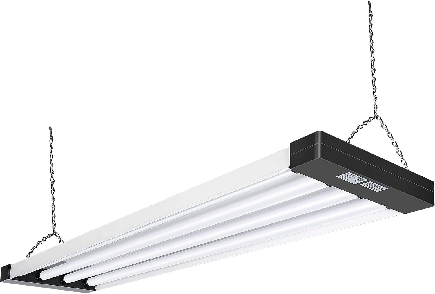 80W 8800lm 4FT Utility LED Shop Lights, 5000K, [ 4lamp F32T8