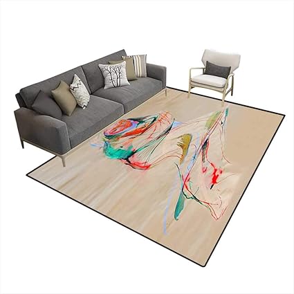 Amazon Com Room Home Bedroom Carpet Floor Mat Simple