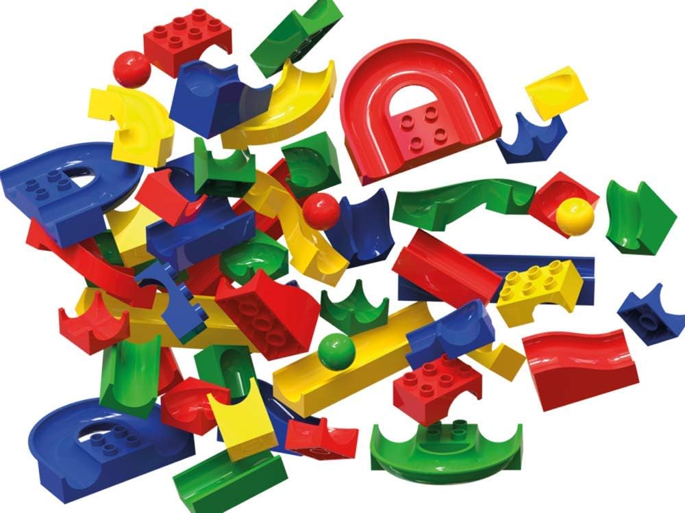 Hubelino 420381 Run Element Expansion set- 128 pieces- Compatible with Popular Building Block Systems- for Ages 4 and Up (Made in Germany) - Image 3