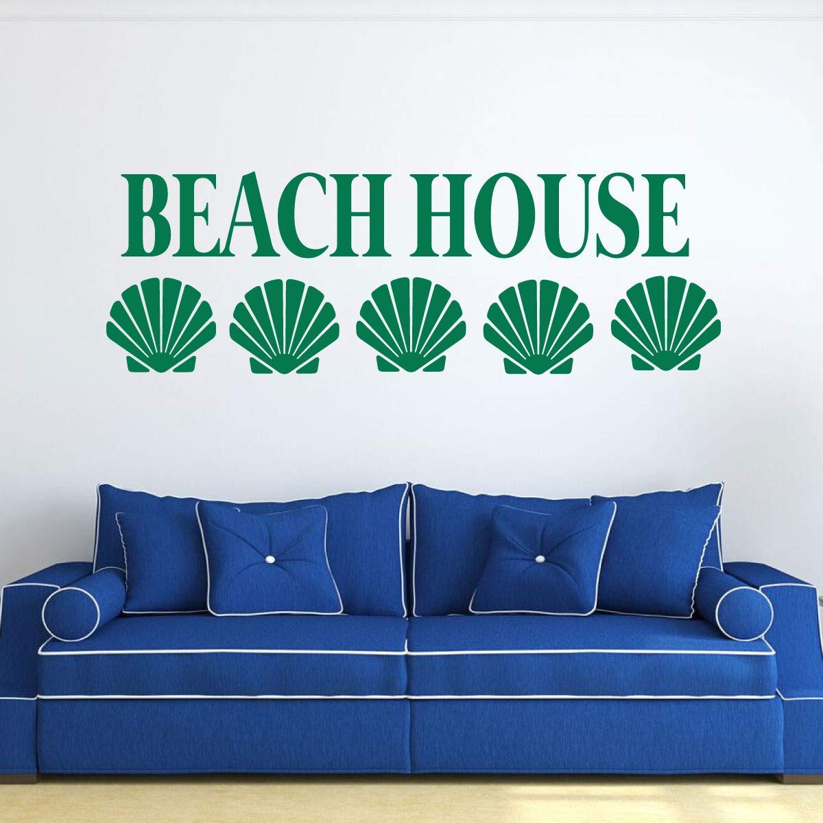 Amazon Com Beach House Vinyl Decor Wall Decals Sea Shell