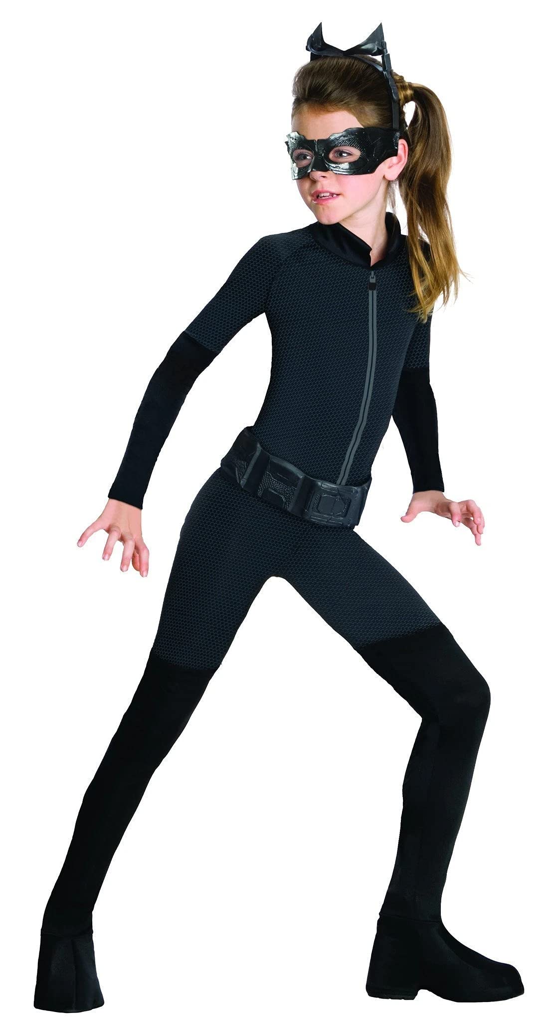 Photo 1 of Rubies DC Batman The Dark Knight Rises: Catwoman Costume for Kids, Girl's Medium