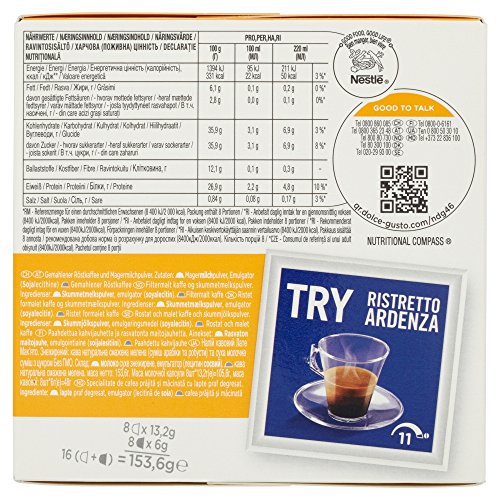 NESCAFE DOLCE GUSTO LATTE MACCHIATO COFFEE PODS, 16 CAPSULES