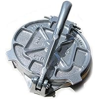 Estrella 7.5 inch Cast Iron Tortilla Press and Pataconera, Original Made in MEXICO