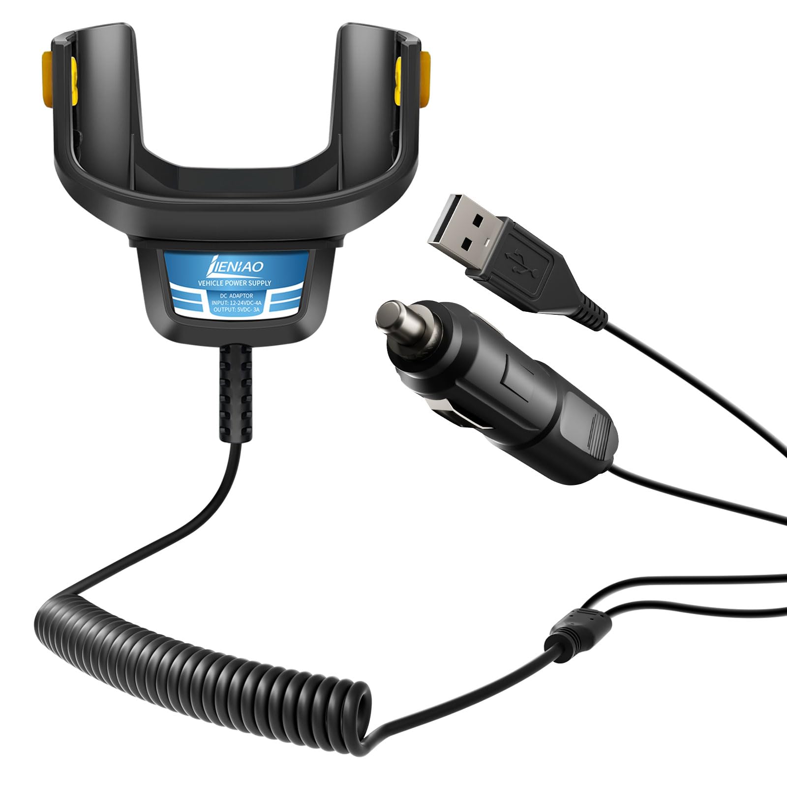 Photo 1 of Scanner Charger for TC57 Car Charger for Zebra TC51 TC52 TC52X TC52AX TC56 TC57X BT-000314-01 BT-000314 BTRY-TC51-43MA1-01 TC510 TC510K TC520K TC57HO TC56CJ