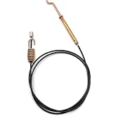 Quanaoo Auger Control Cable 946-0897 for MTD Craftsman Yard Machines Troy-Bilt Yard Man Snow Throwers fits MTD Built 2 Stage Snowblower Replace 746-0897 746-0897A 946-0897A Auger Clutch Cable
