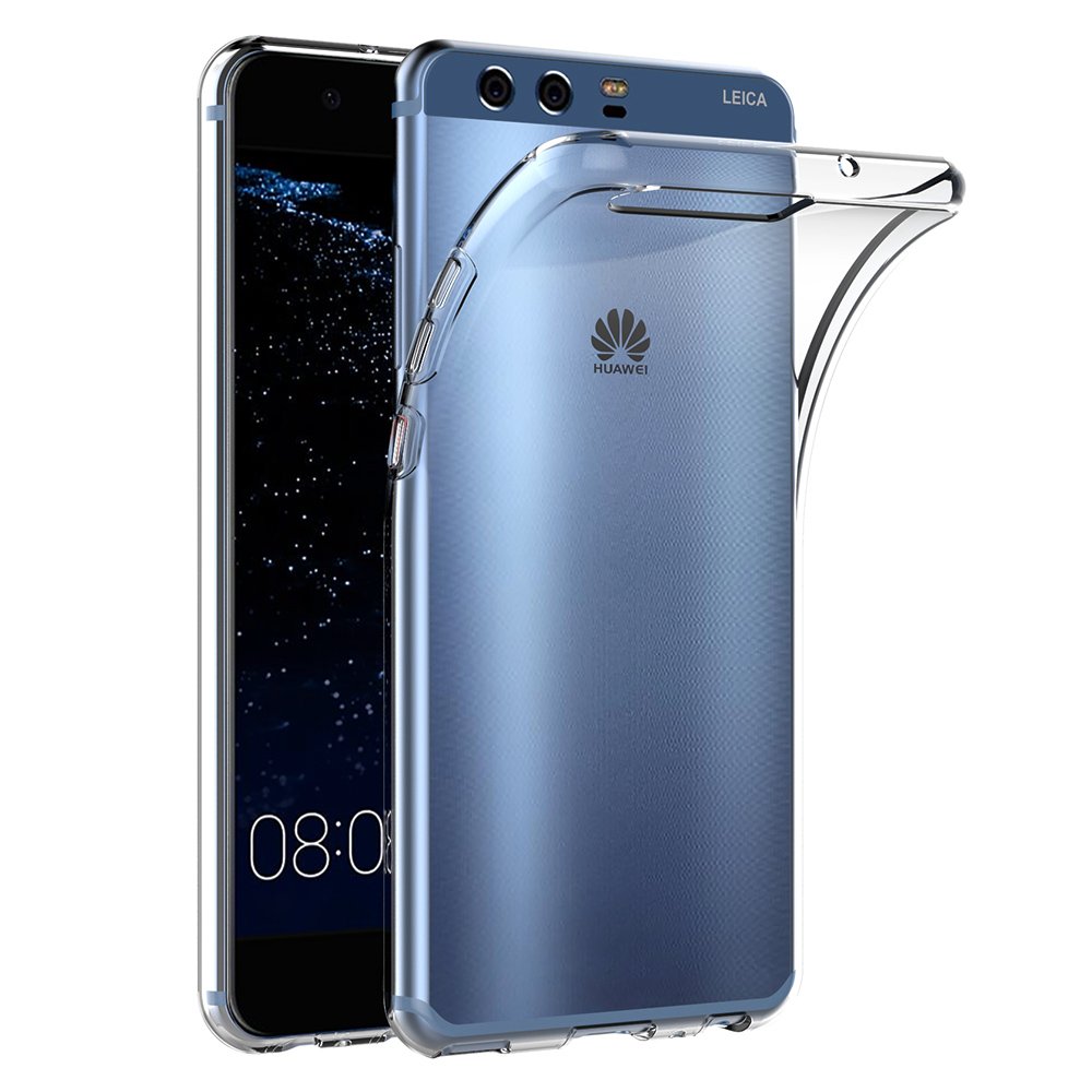 Huawei P10 Case, AICEK Transparent Silicone Cover for Huawei P10 Bumper