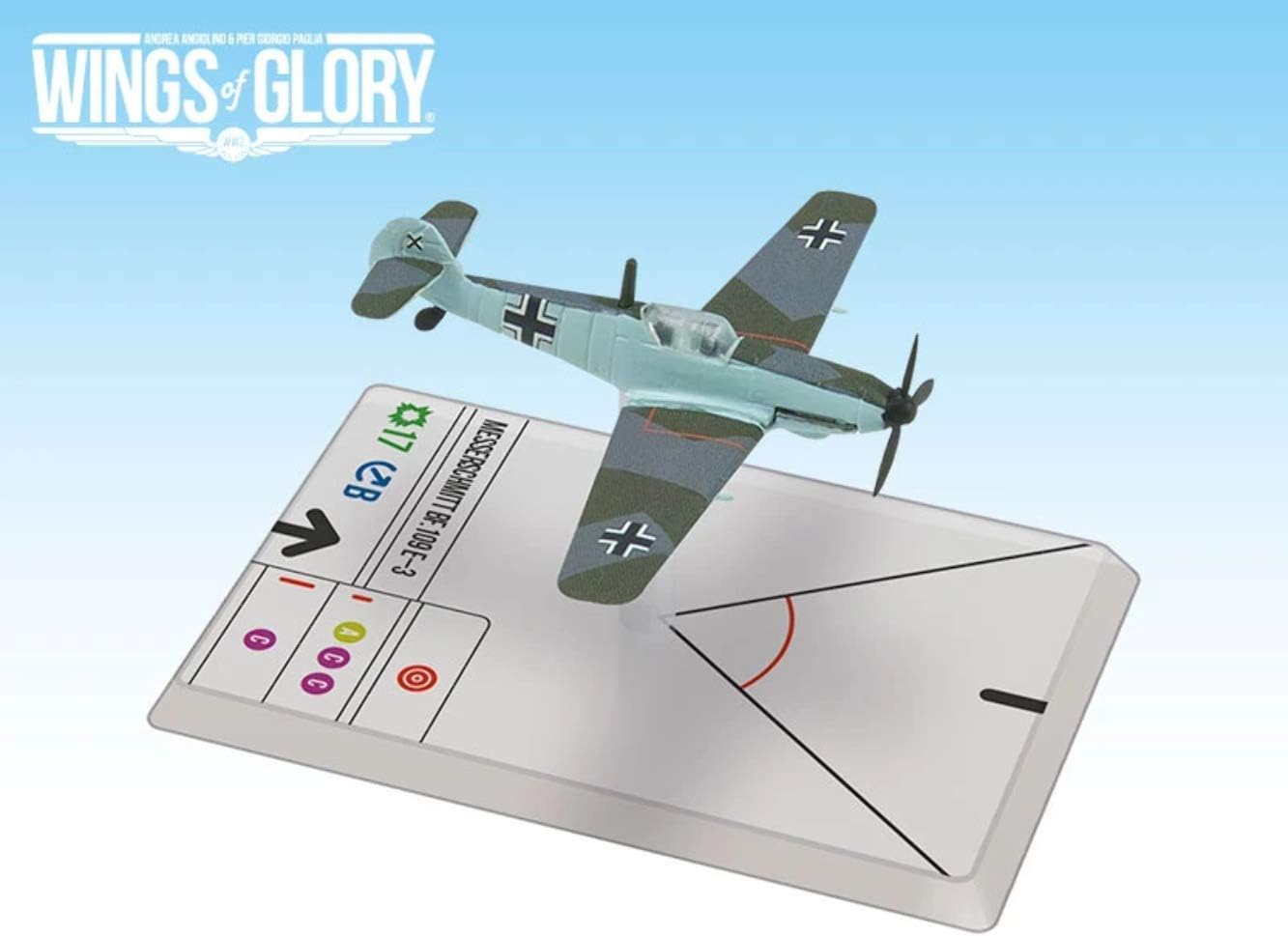 Wings of Glory Game Mat Coast AREWGS402A Messerschmitt Bf. 109 E3