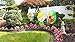 Dreamline Product Garden Pinwheel 3 Pack Made of Durable 100% Weatherproof Nylon and Fiberglass | Rainbow Colored Spinner for Gardens Dance in The slightest of breezes.