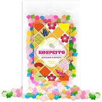 Amazon.com : MARUTA Candy Konpeito, Hanatsume, Japanese sugar ...