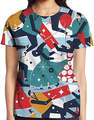 Transmission Of Love Full 3D Sublimation T-Shirt Full 3D For Gal Cotton 3D Printed T Shirts Funny M
