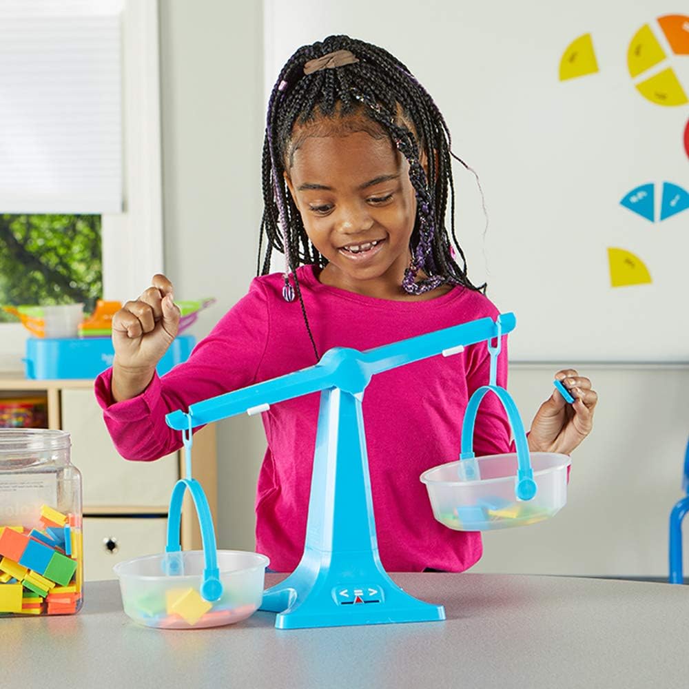 Learning Resources Nestable Pan Balances Set of 4 - Image 4