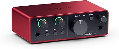 Scarlett Solo 4th Gen Interfaccia audio USB-C